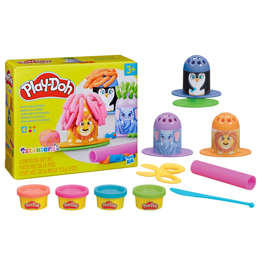Massinha Play Doh Animais Estilosos Hasbro F8787
