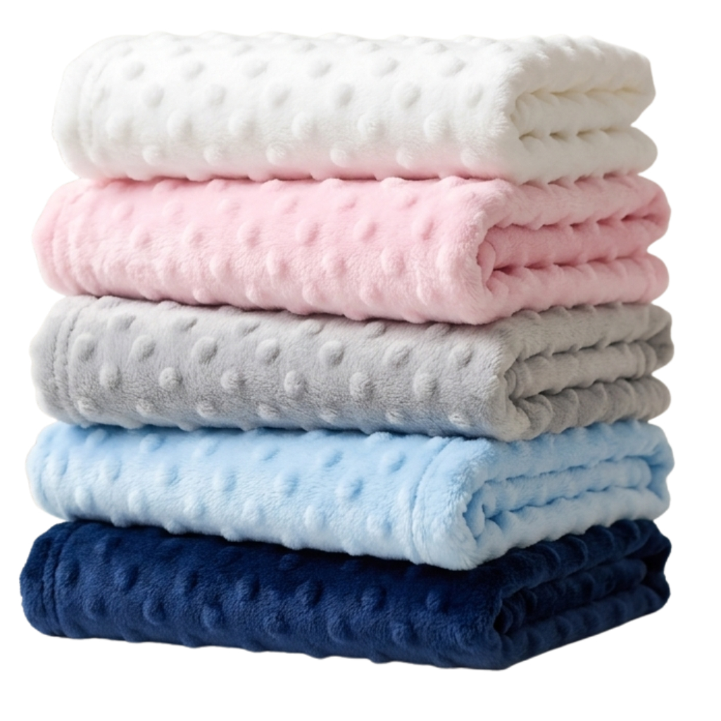 Manta Cobertor de Bebe Poá 0,80 x 1,00m Soft Antialérgica