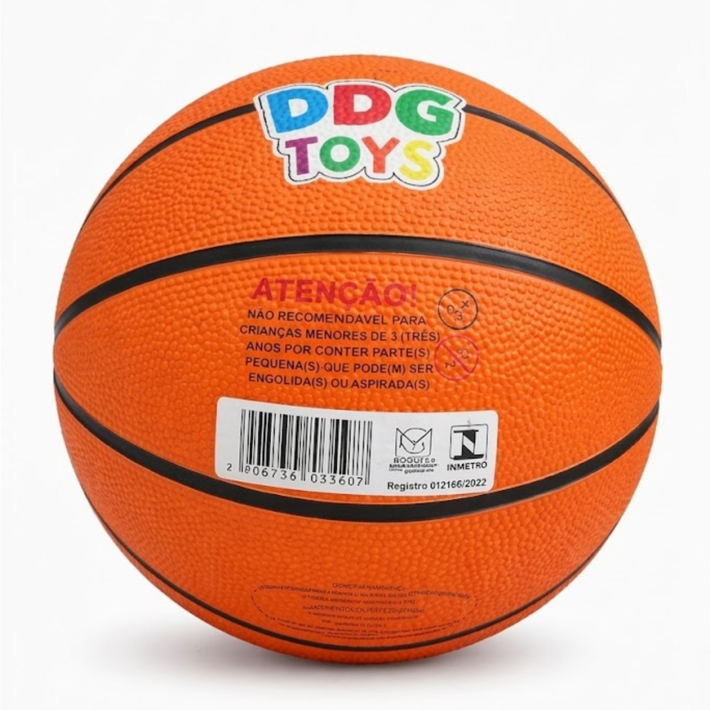 Bola Basquete Para Jogar Em Casa E Ar Livre Infantil Texturizada Resistente Premium