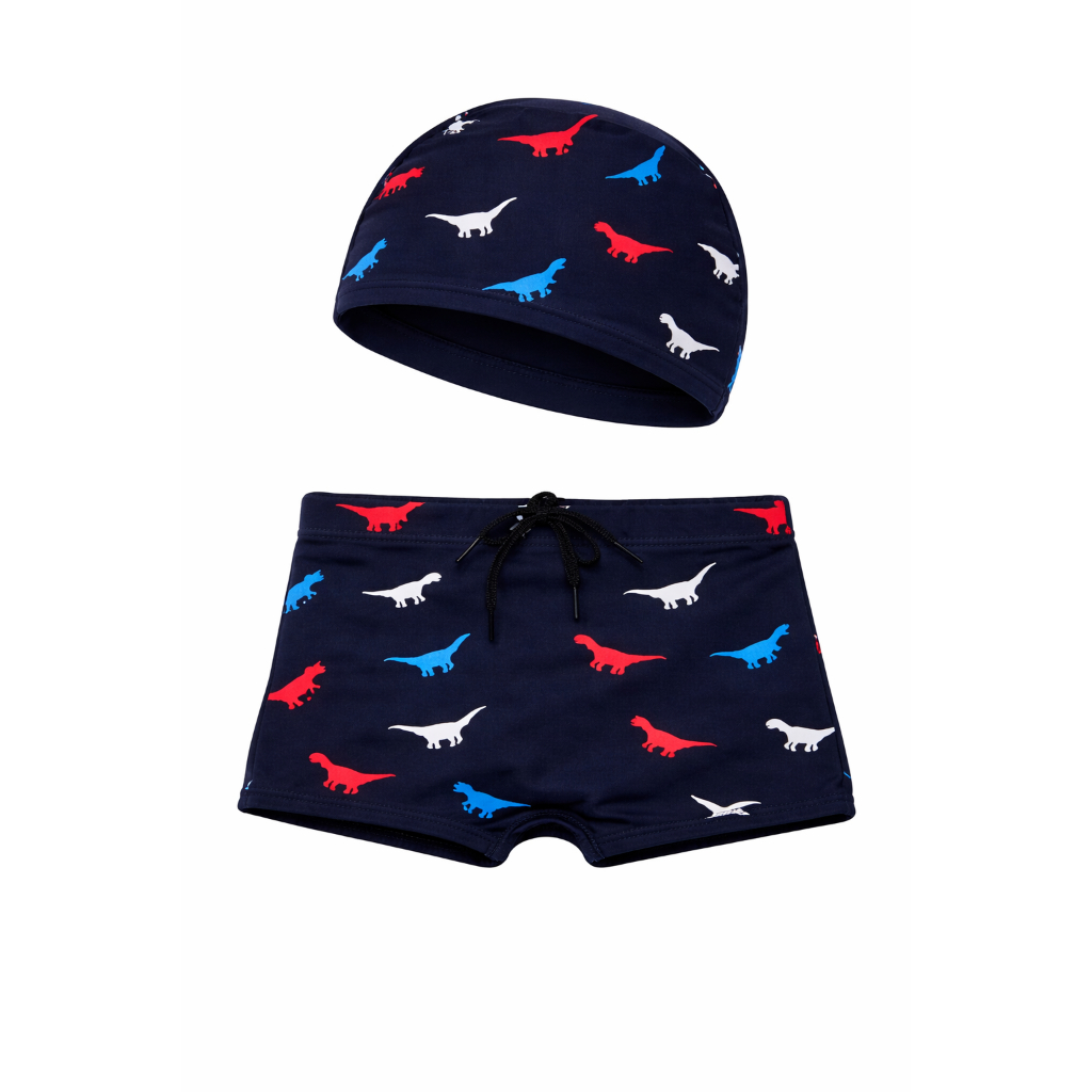 Kit Sunga Infantil + Touca Natação Menino Alta Qualidade em Oferta na Shopee
