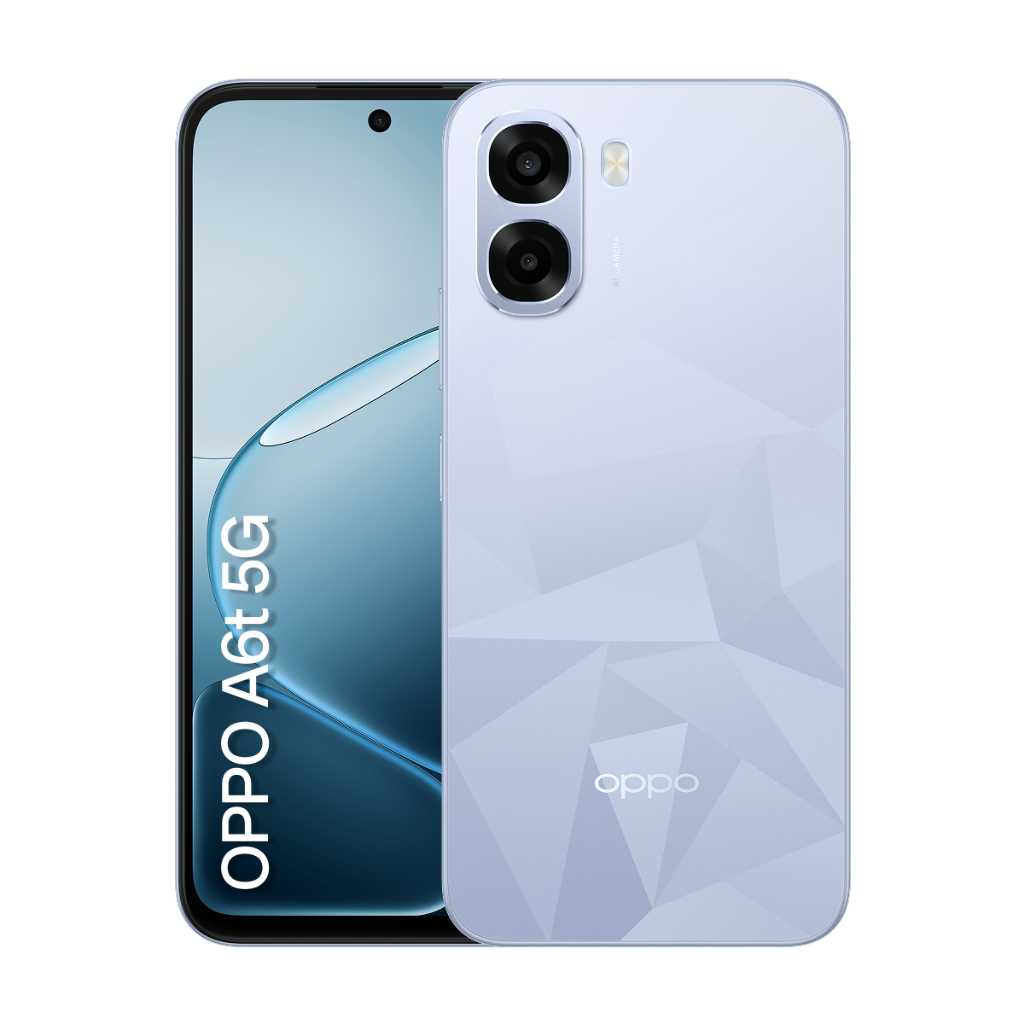 Smartphone OPPO A6t 5G 128GB 12GB (4+8GB) 6500mAh 50MP AI 120Hz NFC IP64