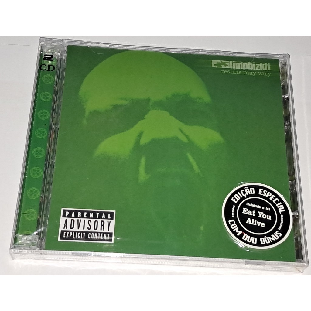 Cd+dvd Limp Bizkit - Results May Vary (lacrado)