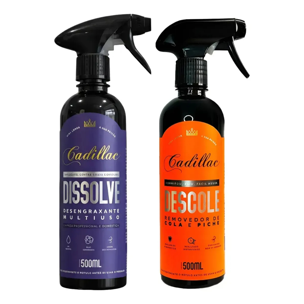 Descole Dissolve 500ml Cadillac Desengraxante Multiuso Removedor Cola Piche