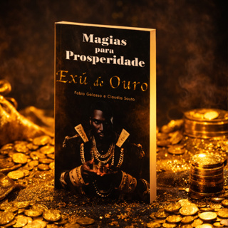 Livro de Bolso Magias para Prosperidade - Exú do Ouro em Oferta na Shopee