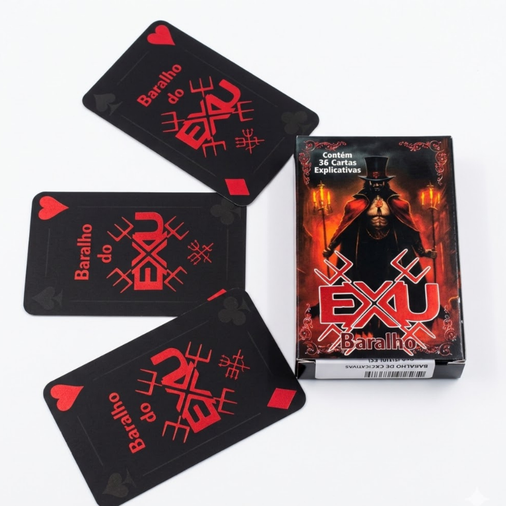Baralho Cigano Exu Tarot Umbanda E Candomble 36 Cartas