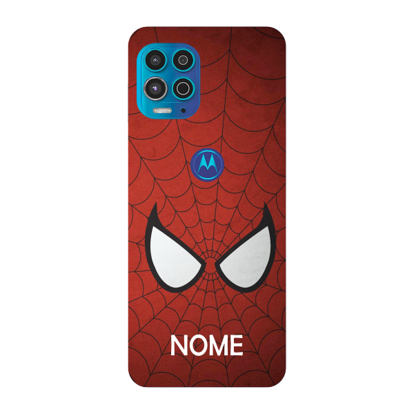 Capinha para Moto G100 Anti Impacto Personalizada - Homem Aranha Spider Man com nome