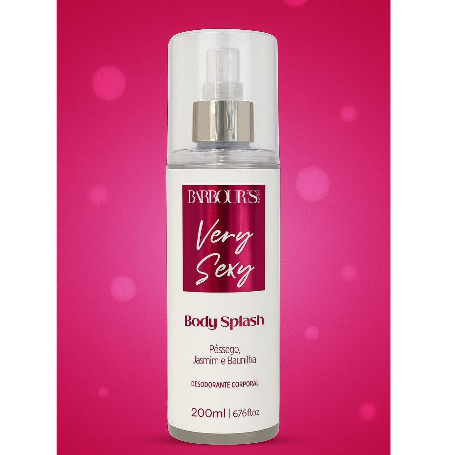 Body Splash - Very Sexy - Barbours Desodorante Colônia 200ml