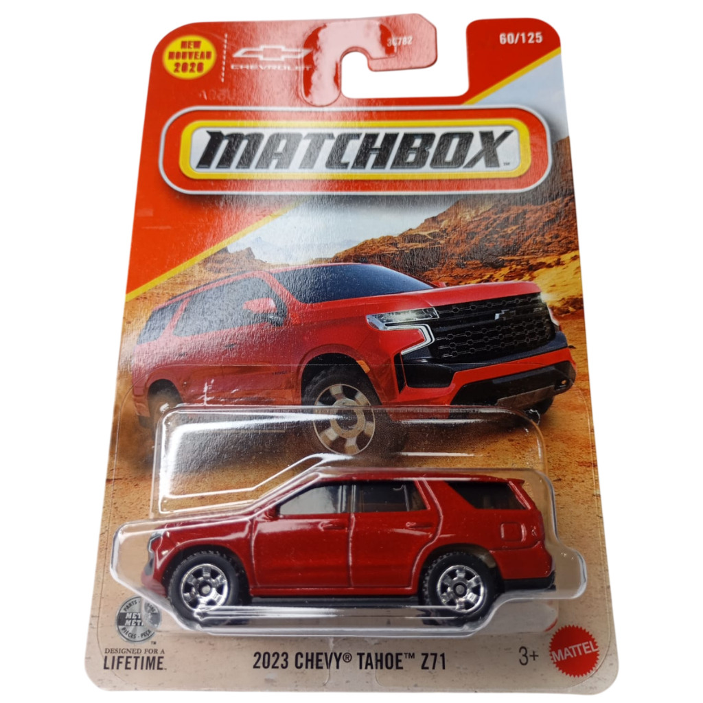 Carrinho Miniatura Matchbox 2023 Chevy Tahoe Z71 Jhm24