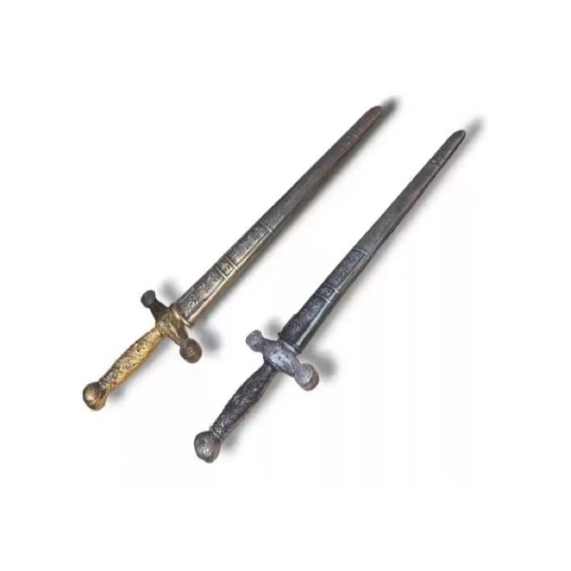ESPADA COM BAINHA MEDIEVAL | MATERIAL: PLÁSTICO |  BRINQUEDO DE PEGADINHA | FESTA FANTASIA | PEÇAS | HERÓIS | APRESENTAÇ