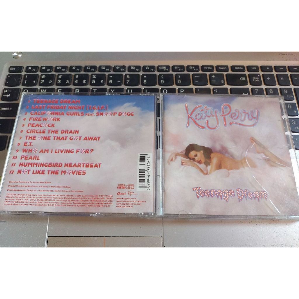 Katy Perry Cds - One of The Boys ou Teenage Dream Edições Nacionais ( Valor Unitário)