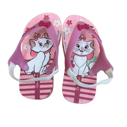 Chinelo Ipanema baby Disney JOY  Menina Tira Detalhe Brilhoso Confortável Tira Elástica Prende Calcanhar 27323