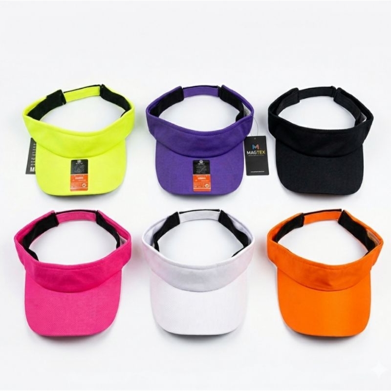 Viseira Boné Dri Fit Lisa ajustável com Aba Curva Praia Piscina Corrida Verão Moda Tendência em Oferta na Shopee