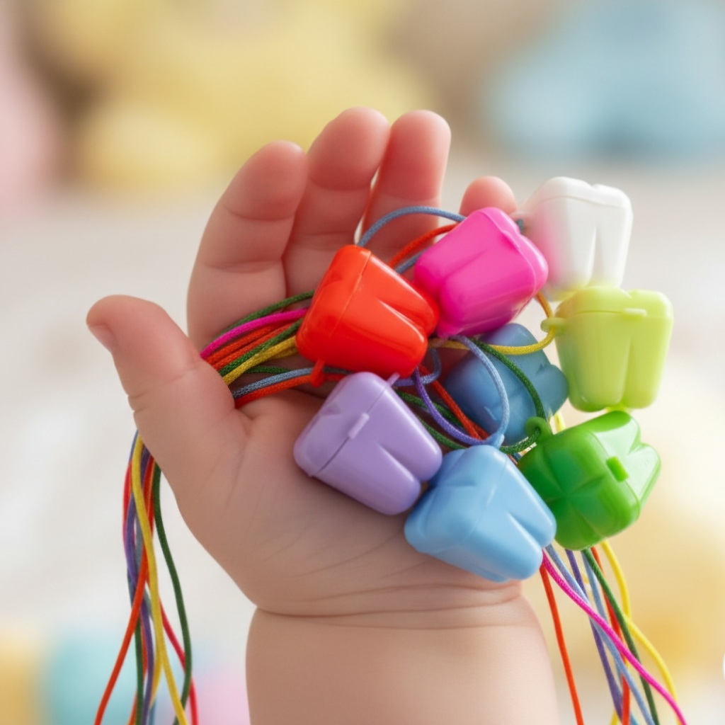 Porta Dente de Leite Colar Odontopediatria - 21 unidades