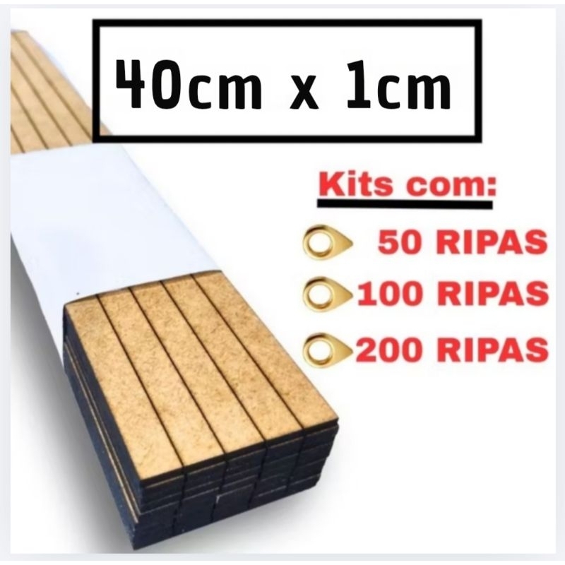 Palitos Grandes 40cm em MDF para Artesanato e Decoração em Oferta na Shopee