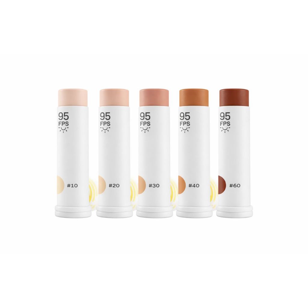 Protetor Solar Ollie Bastão- FPS 95 - Com Cor #10 #20 #30 #40 #60 - 14g