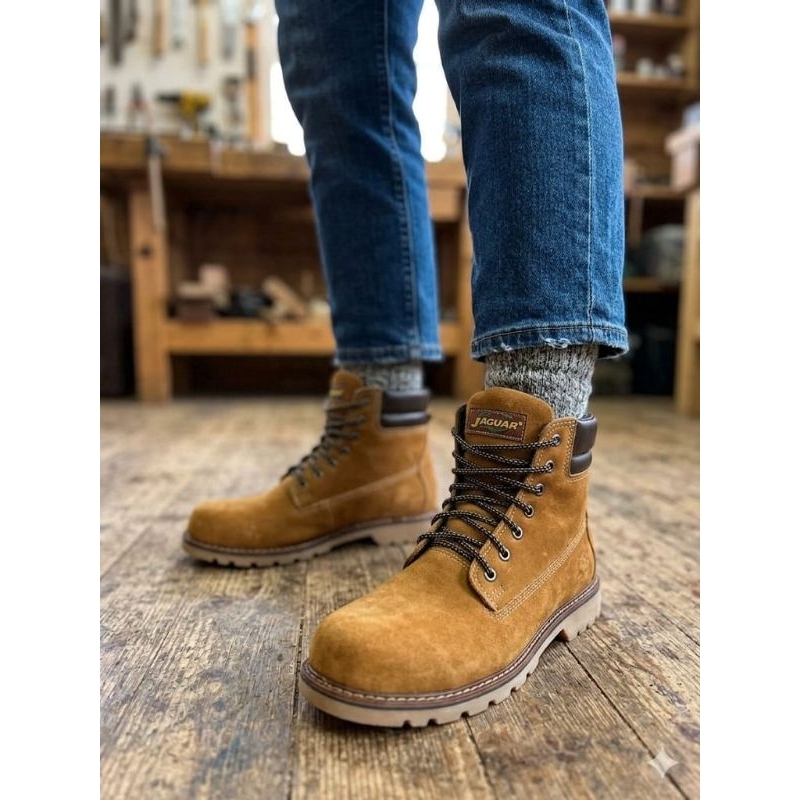 Bota Adventure Couro Nobuck Trilha Aventura Bota Unissex