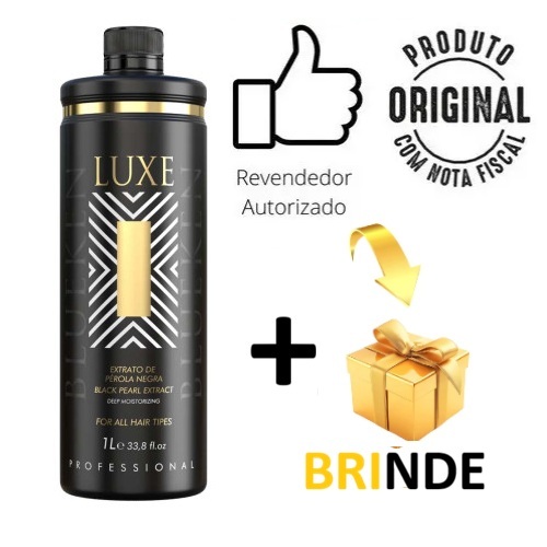 Escova Progressiva Semi Definitiva Luxe Blueken 1L -  A Mais Vendida