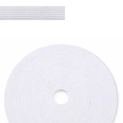 Barbatana Branca Costurável 10Mm 40 Metros 151216 Plástico Para Costura Para Artesanato