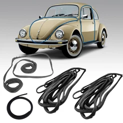 Kit Borrachas Fusca 1959 a 1997 Completo Portas Capô Motor