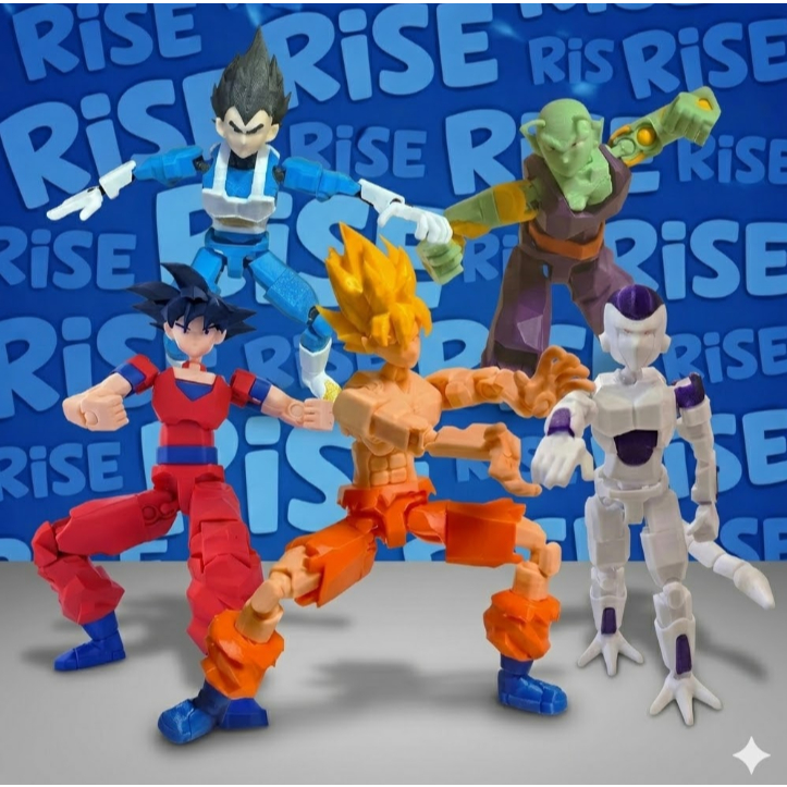 DUMMY 13 DBZ GOKU vegeta FREEZA piccolo Dragon Ball Z Brinquedo Articulado imediato Boneco