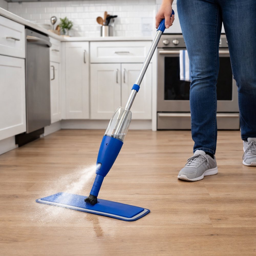 Mop Spray Giratório Limpeza Flash Mágico Rodo Esfregão Flat rodo de limpeza sotido