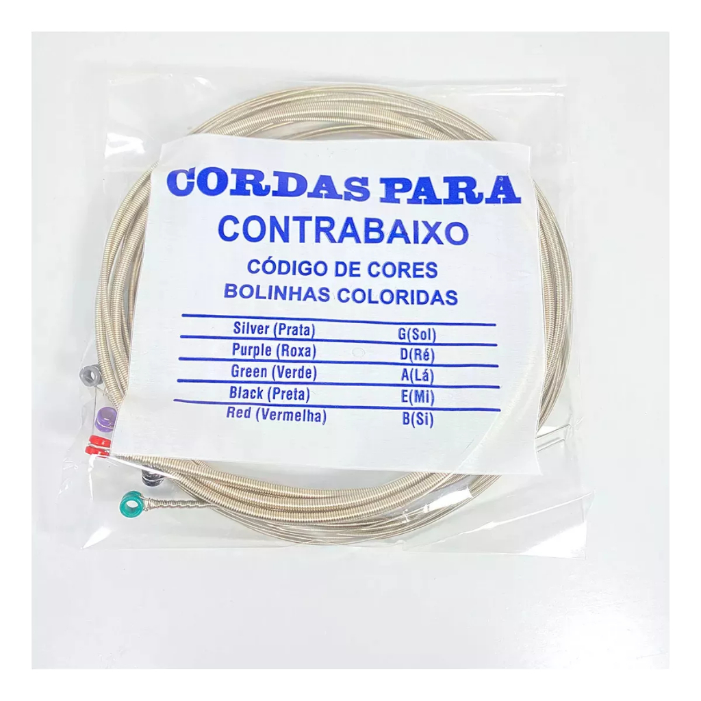 Encordoamento Para Contra Baixo Nig 5 Cordas 040 N-710