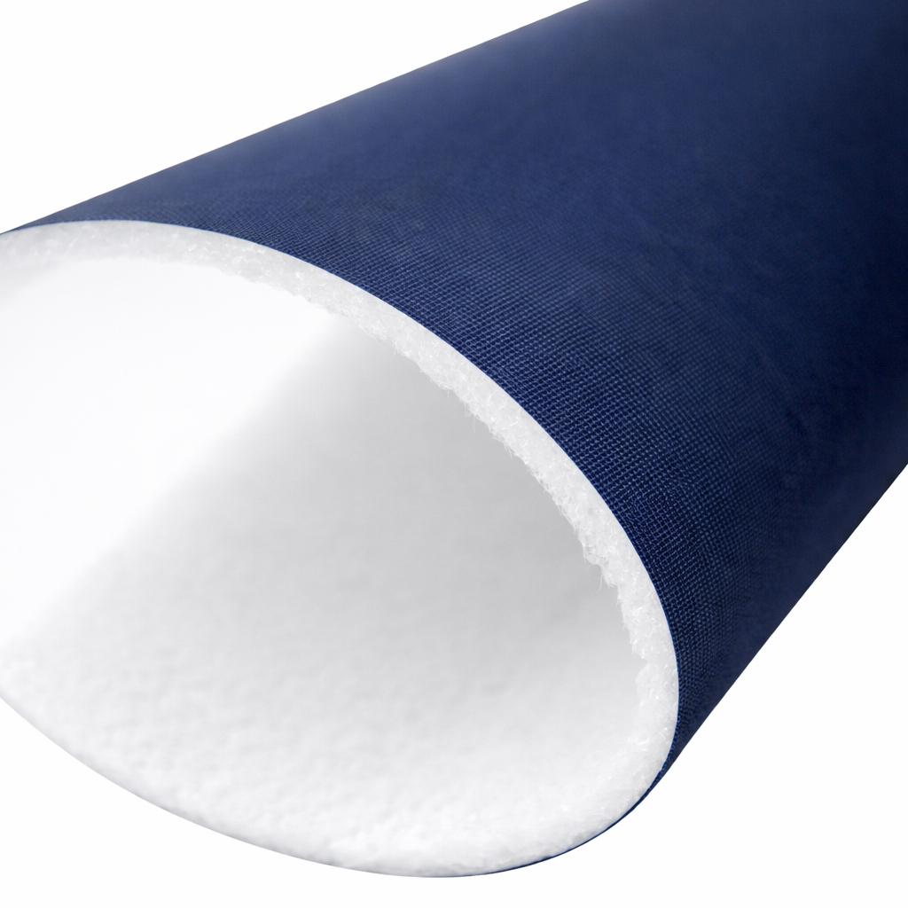 nylon dublado acoplado AZUL MARINHO 3m x 1,40m