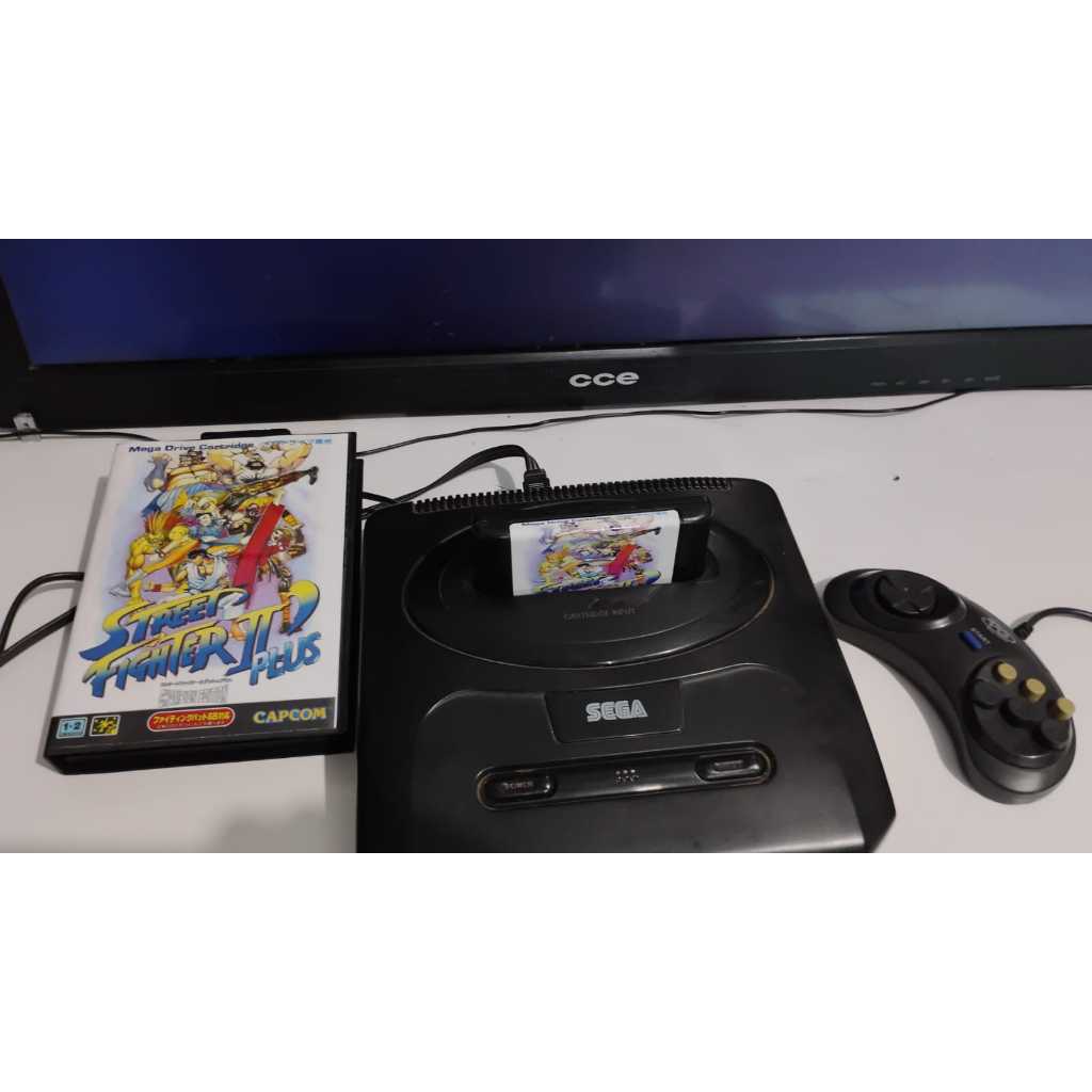 Console Sega Mega Drive 3 funcionando(leia descrição)
