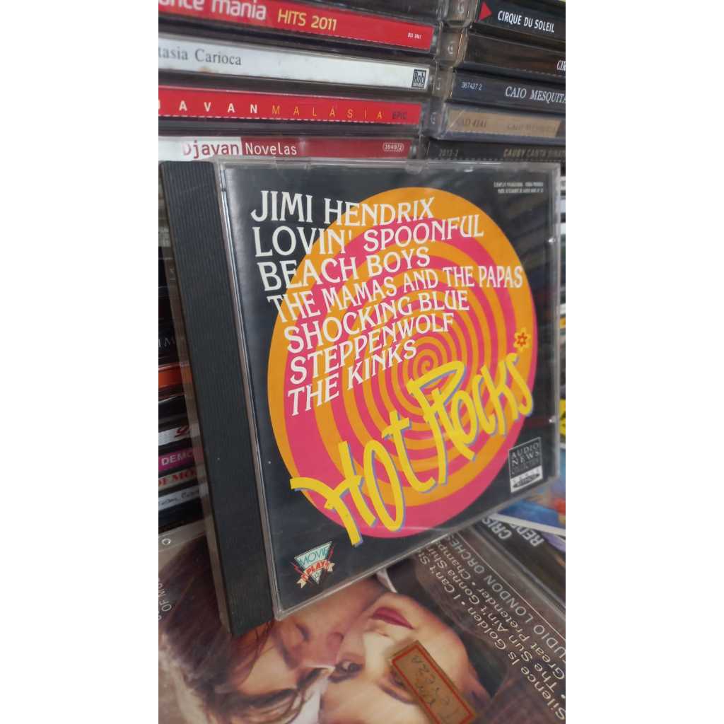 Cd Audio News collection - Série Ritmos - Rock -Jimi Hendrix Beach Boys the kings steppenwolf