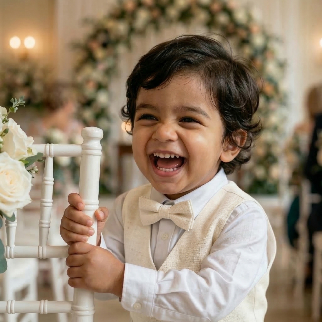 Kit 4 Peças Moda Infantil Menino Social Bebê Colete com Camisa Calça Gravata para Casamento Luxo