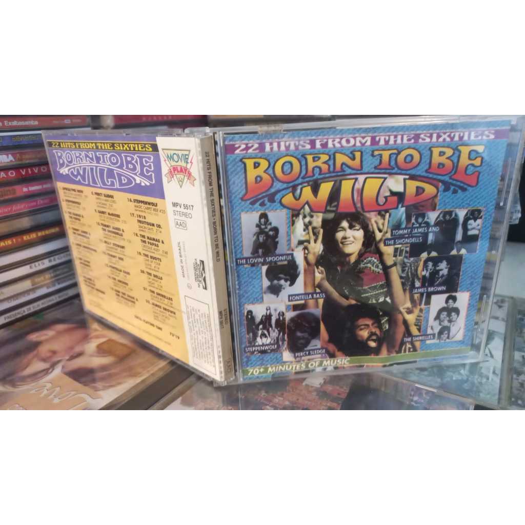 Cd Born To Be Wild 22 Hits From The Sixties - The Shirelles fontella bass to lovin spoonful james brown