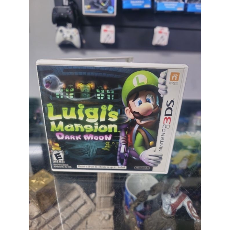 Jogo para Nintendo 3ds Luigi Mansion Dark Moon Usado USA Midia Física Original