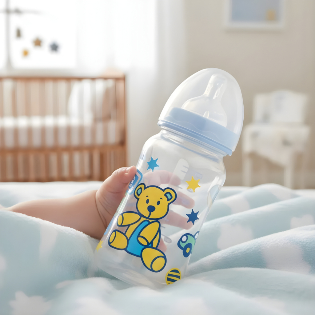 Mamadeira Super 270ML Premium bico em Silicone macio