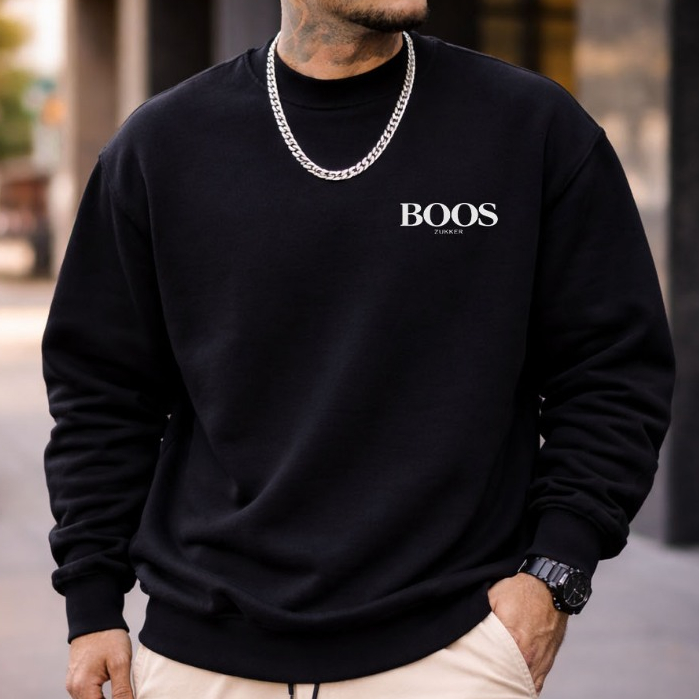 Moletom Masculino Gola Careca Algodão Blusa De Frio Confortável Envio Imediato Oferta