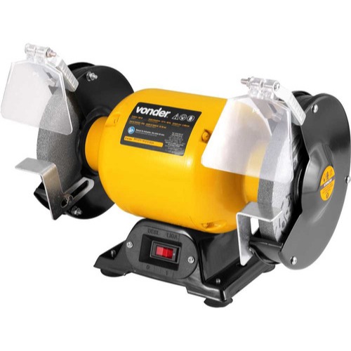 Motoesmeril 6" para Desbaste e Afiação com Visor de Proteção 360W Mono Vonder