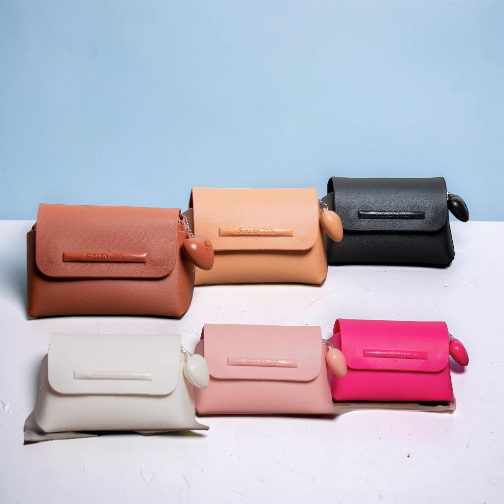 Bolsinha Feminina Pequena Suellen Coração Clutch Porta Maquiagem RB Lojas