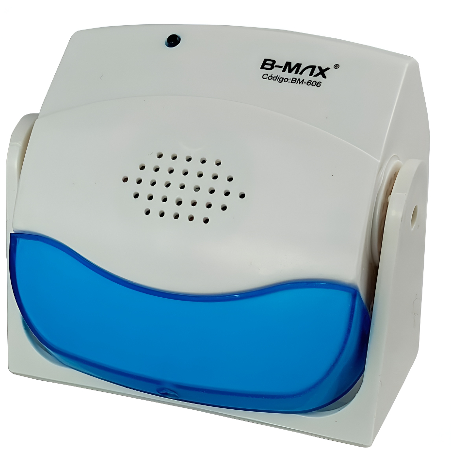 Sensor De Presença Campainha Anunciador Sem Fio 36 Toques Para Loja Casa B-max Bm-606