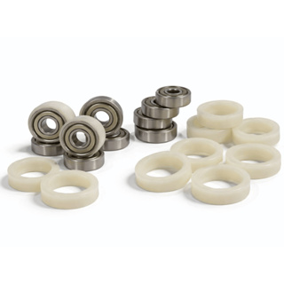 Kit 10 Bucha + 10 Rolamento 608ZZ Ventilador Arno Britânia 8x22x7 Silencioso Alta Durabilidade em Oferta na Shopee