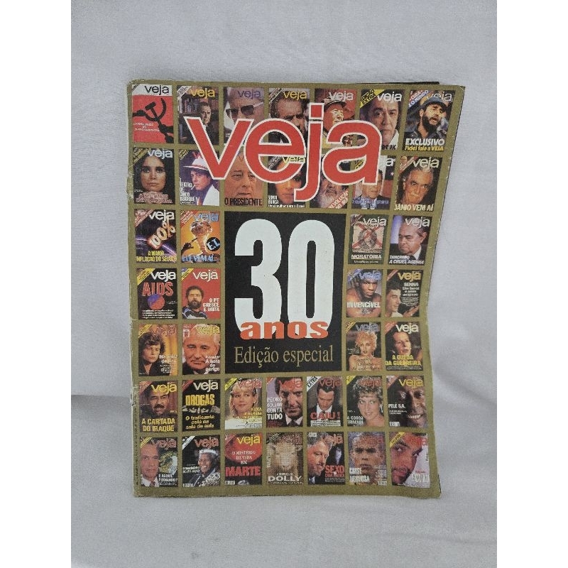 edição especial de 30 anos da revista Veja, publicada em setembro de 1998. 