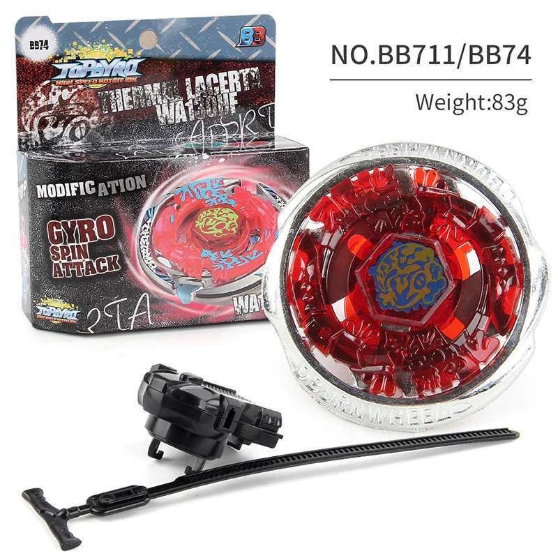 Beyblade Galaxy Fury 4D Metal Fusion com Lançador - Brinquedos para Crianças h393