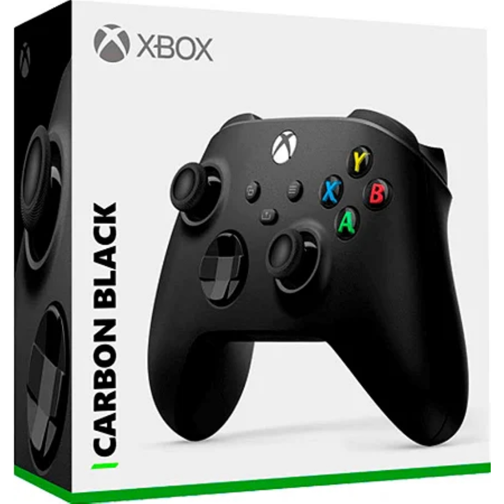 Controle Sem Fio Xbox Wireless Preto Bluetooth para PC, Xbox One e Series