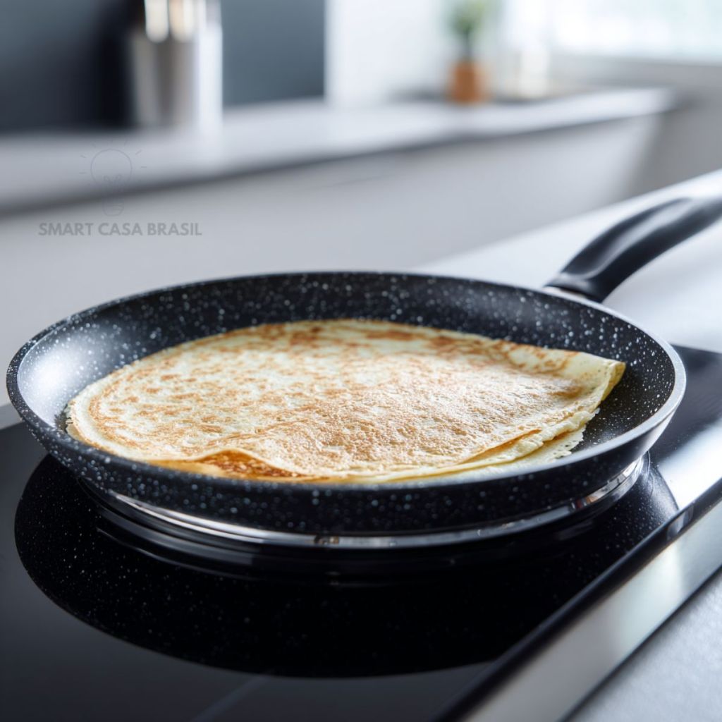 Frigideira Tapioqueira Panquequeira Indução 22cm 26cm Antiaderente Profissional Crepioca
