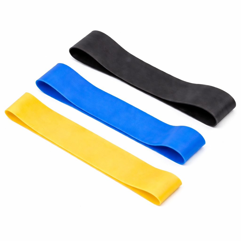 Kit Faixa Elástica Mini Band 3 Níveis One Life Sports® | Exercício Funcional e Academia