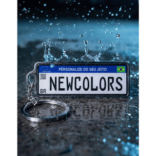 10 Chaveiros Placa Carro Personalizado Chaveiro Metal Personalizado Chaveiro Placa Mercosul Chaveiro Brinde Presente