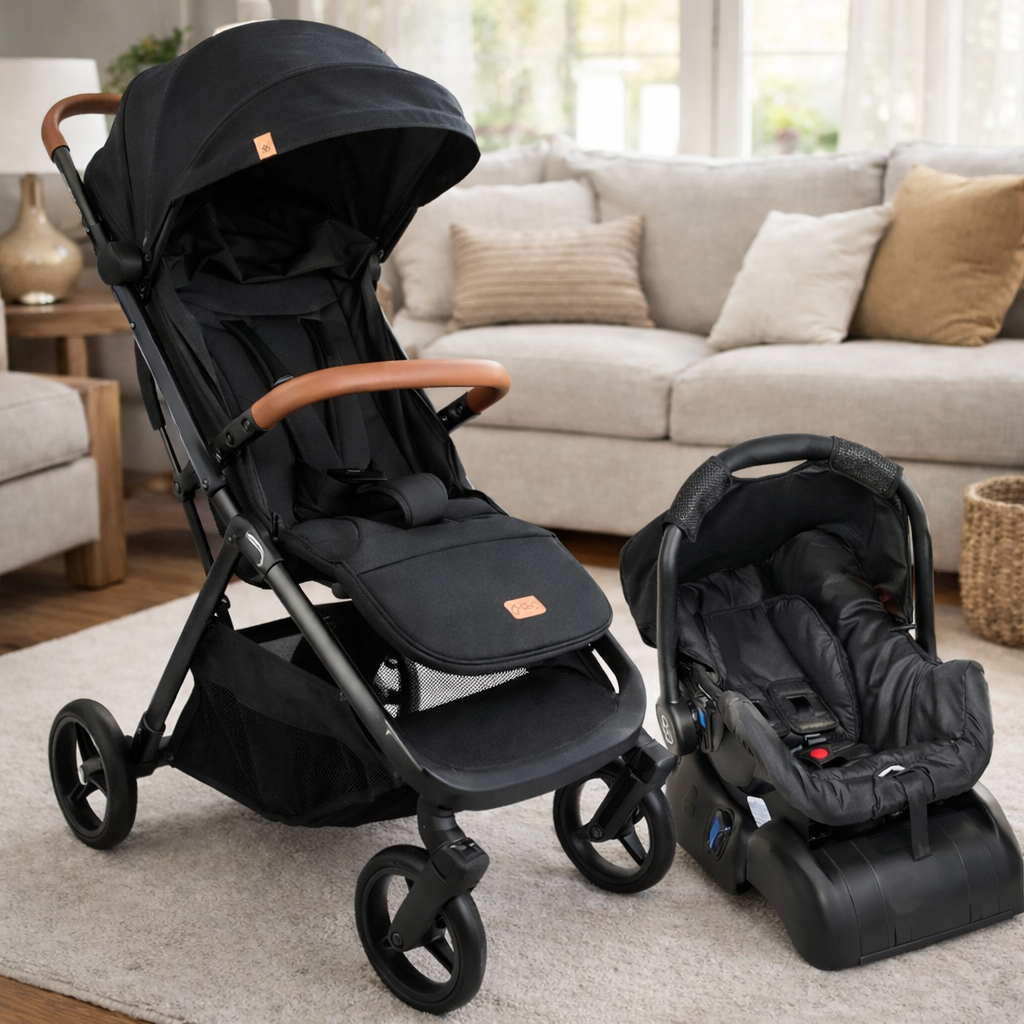 Carrinho de Bebê Galzerano Alpe Passeio + Bebê Conforto e Base até 15kg