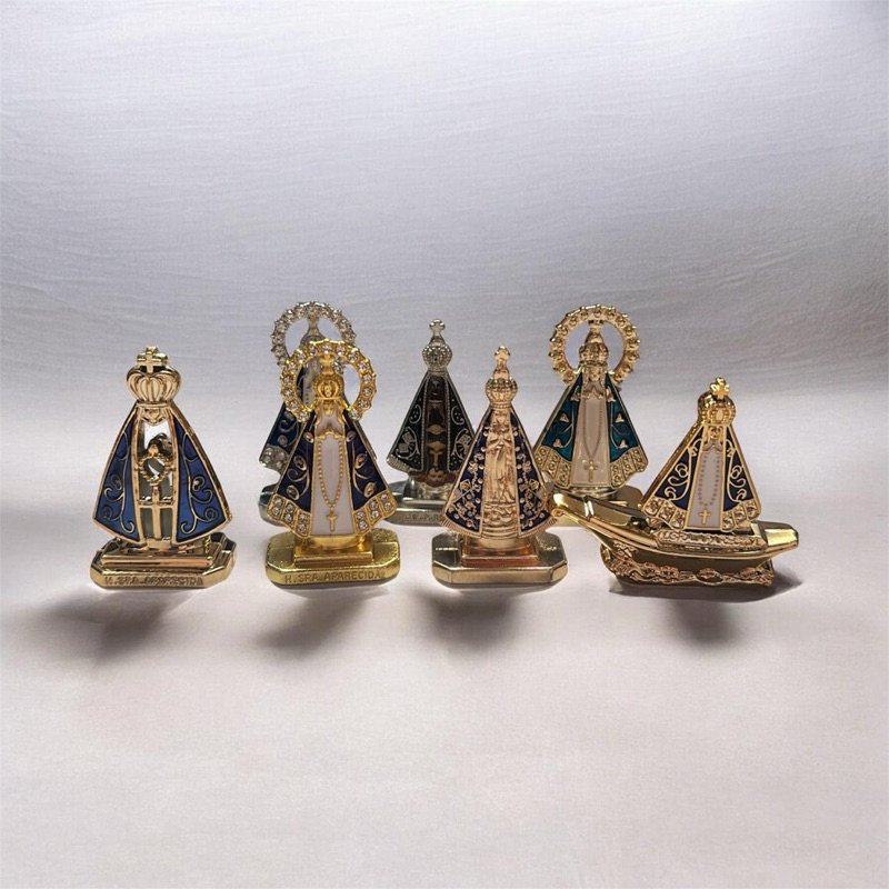 Imagem Nossa Senhora Aparecida Com Dupla Face Carro Caminhão