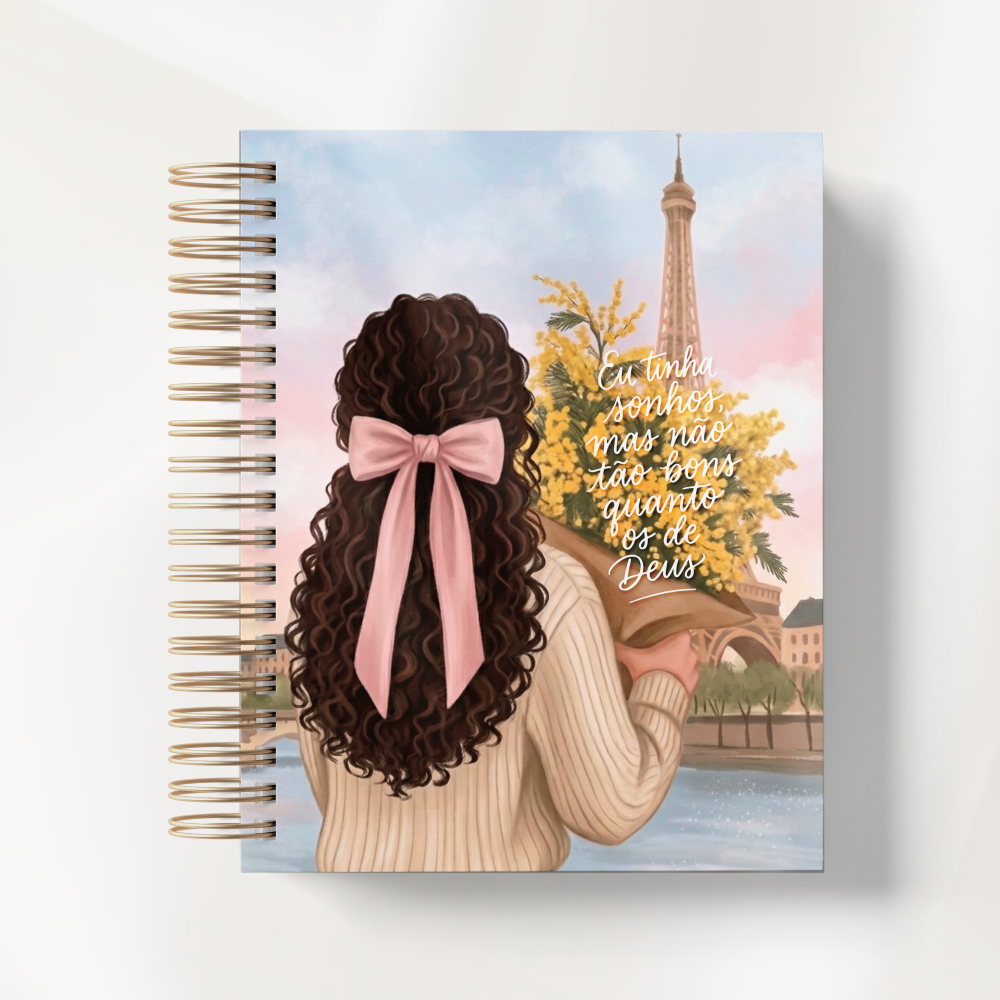 Imagem Caderno de Oração | Cartas | Diário de Gratidão | CARTAS Presente Cristão Inspirador Devocional