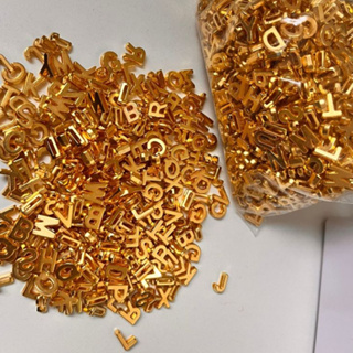 Letras Furo Passante Entremeio 12mm em Acrilíco Sortidas - CONSOANTES em Oferta na Shopee