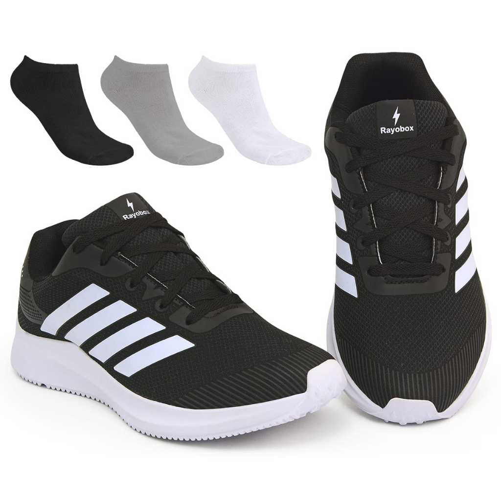 Tênis masculino esportivo versátil e confortável, ideal para o dia a dia academia e caminhada ENVIO IMEDIATO