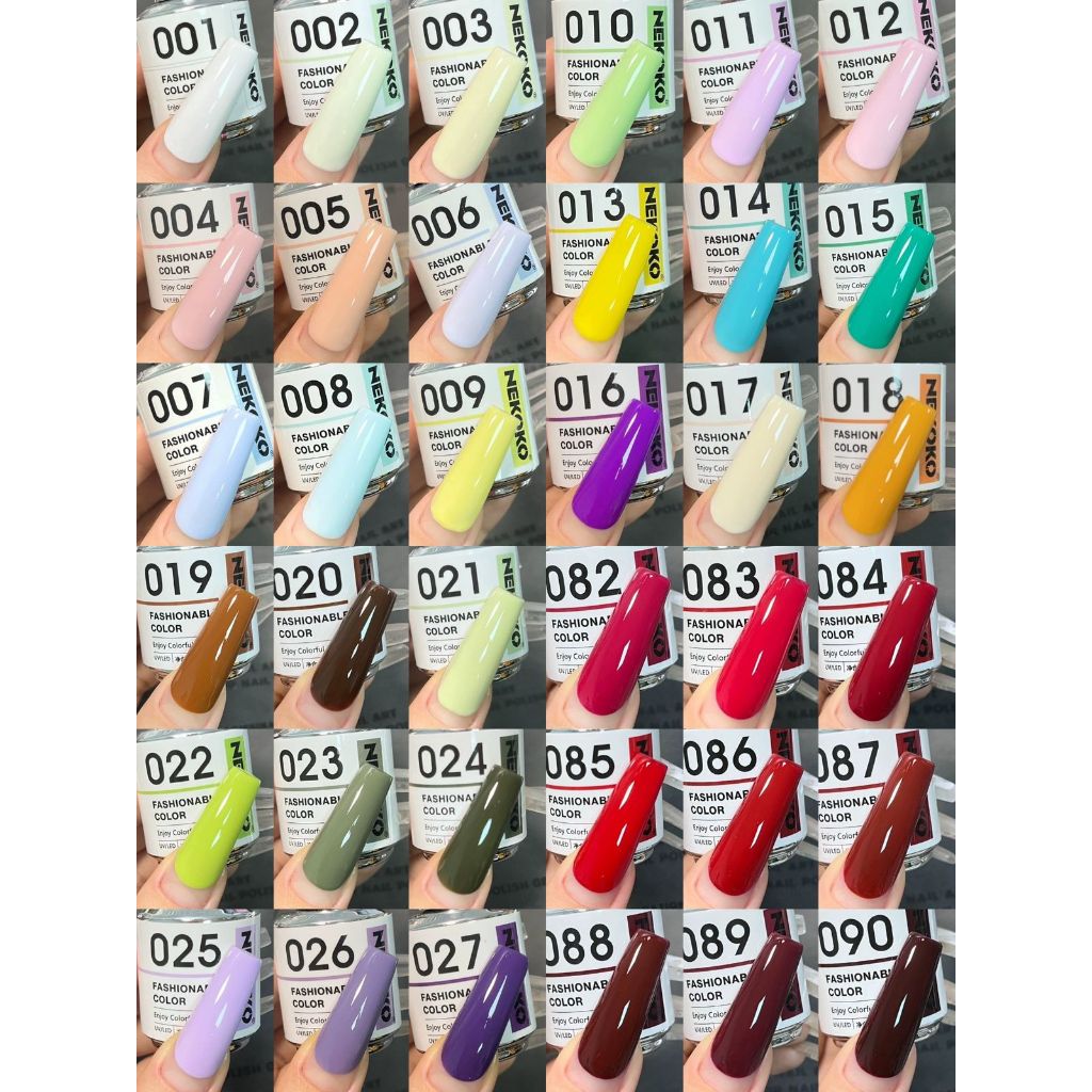 Esmalte em Gel Lab Zem Cores Variadas Unhas Nail Art Profissional Seca Cabine LED UV Pronta Entrega em Oferta na Shopee